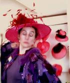 Lady Jingle Bells at Walter Wright's hat factory in Luton